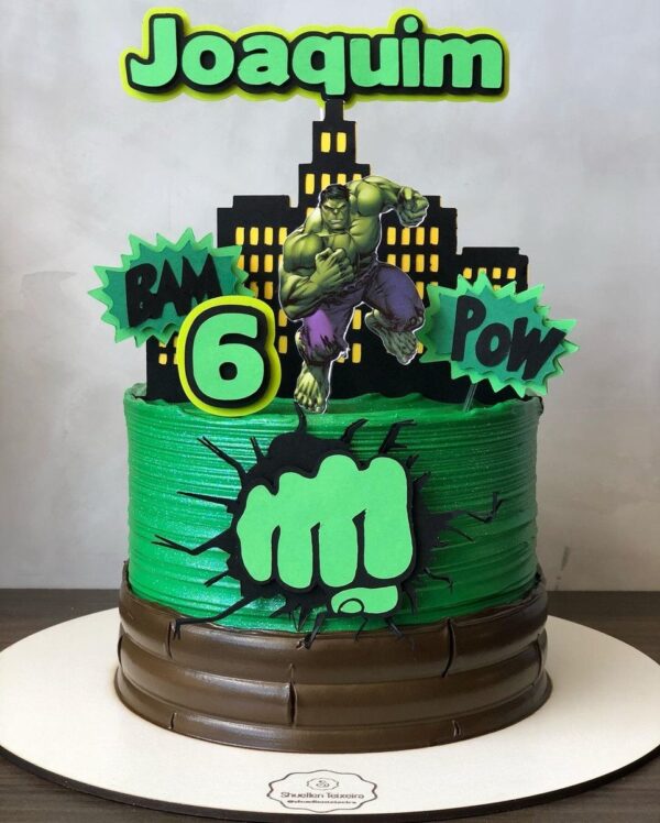 Arquivo de topo de bolo HULK