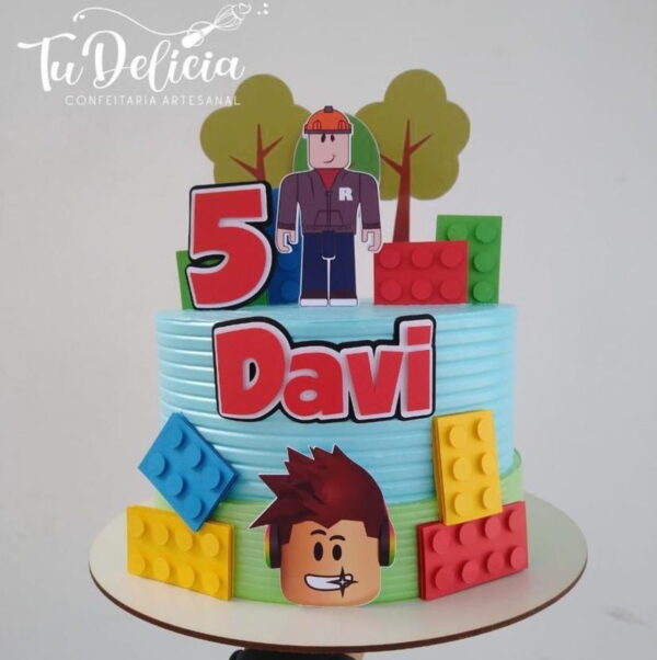 Arquivo de topo de bolo lego