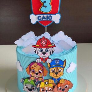 Arquivo de topo de bolo patrulha canina