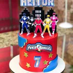 Arquivo de topo de bolo power rangers