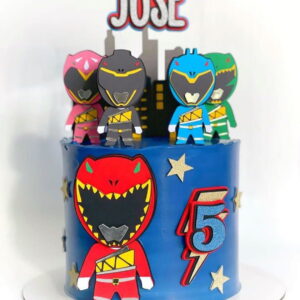 Arquivo de topo de bolo power rangers