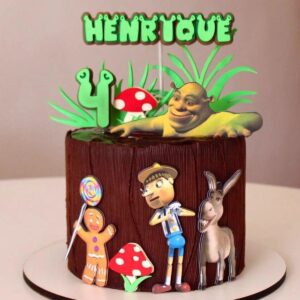 Arquivo de topo de bolo shrek