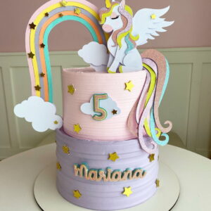 Arquivo de topo de bolo unicornio