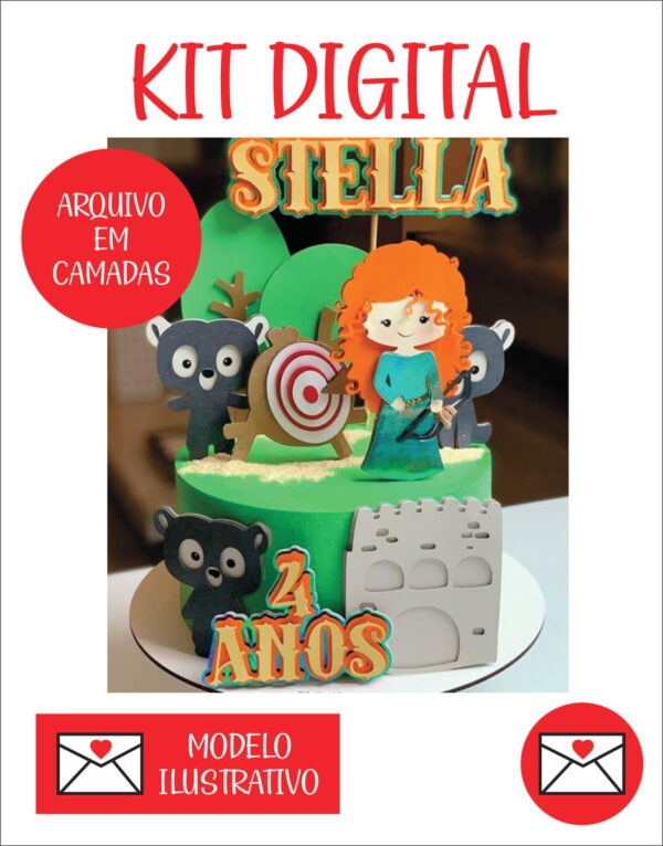 Arquivo de Topo Princesa Merida Valente