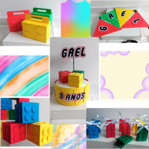 Arquivo Didital de Corte Digital Kit Lego
