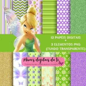 Arquivo Digital-(401) Kit Digital Disney Fadas