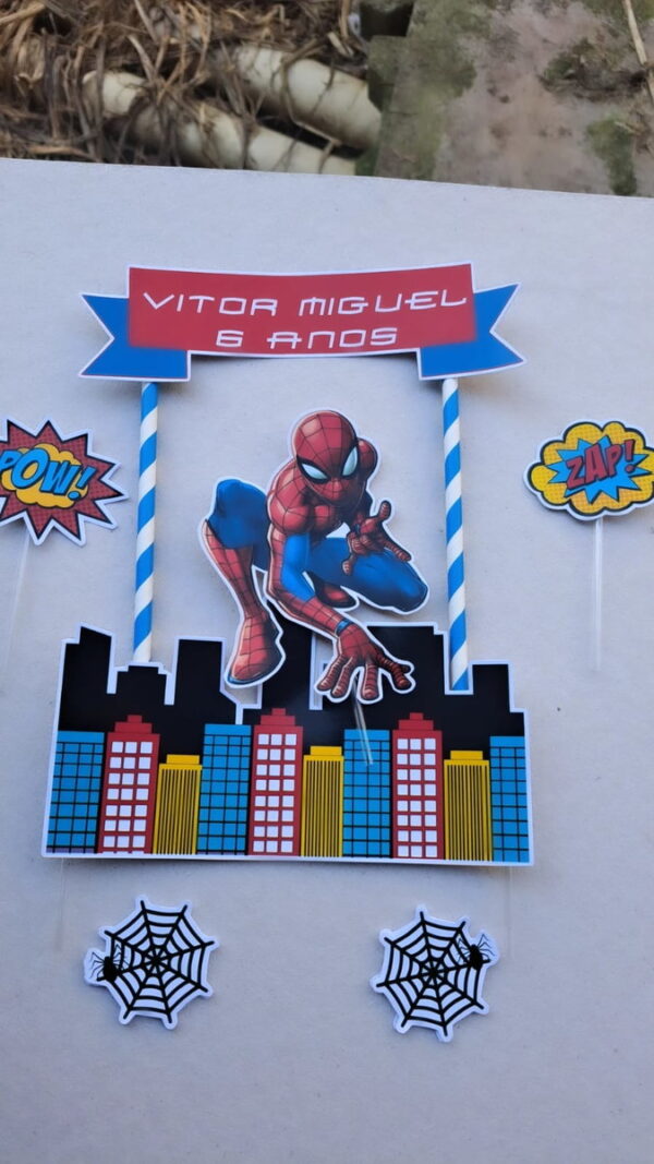 Arquivo Digital de Corte Topo Homem Aranha - Image 2