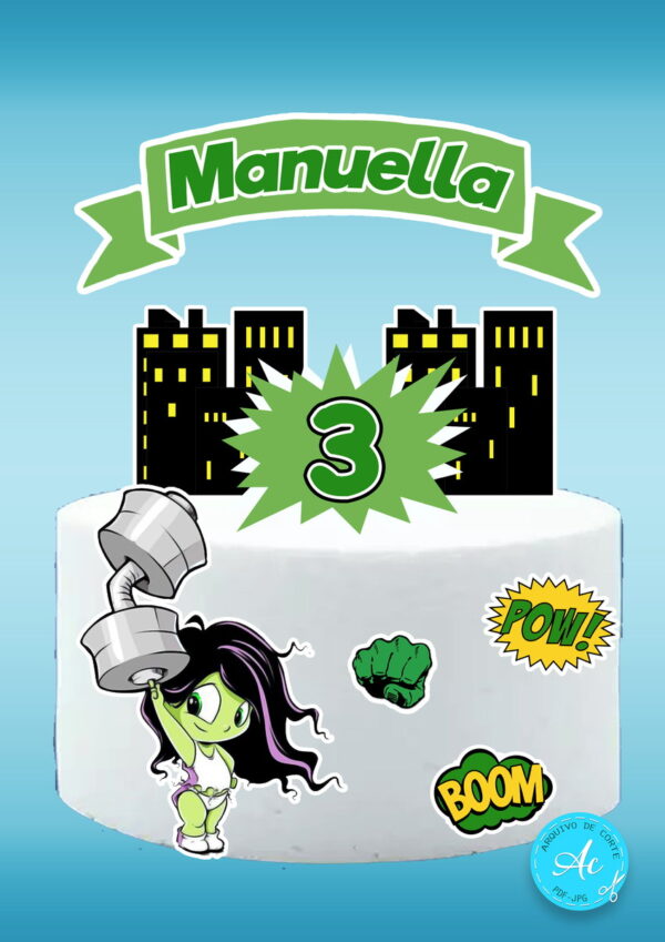 Arquivo Digital Hulk Menina #1 Pdf/jpg/png