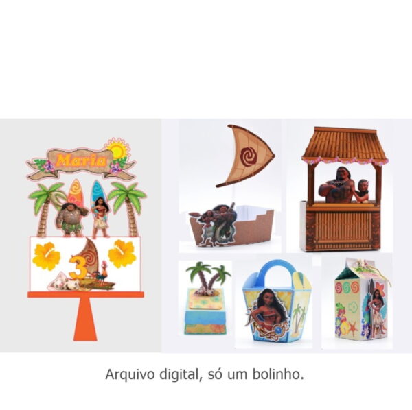 Arquivo Digital - Kit Moana