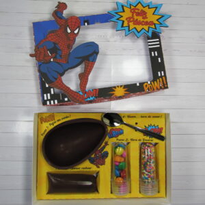 Arquivo Digital Mini Confeiteiro Páscoa Homem Aranha