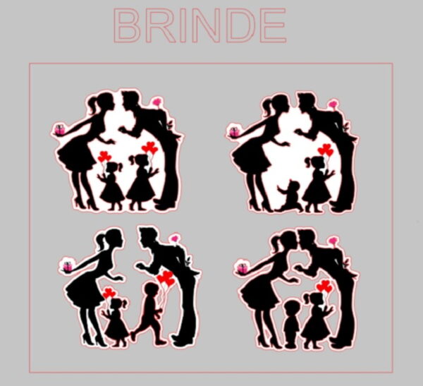 Arquivo digital p/ SILHOUETTE - Topo de Bolo Bodas de Seda - Imagem 4