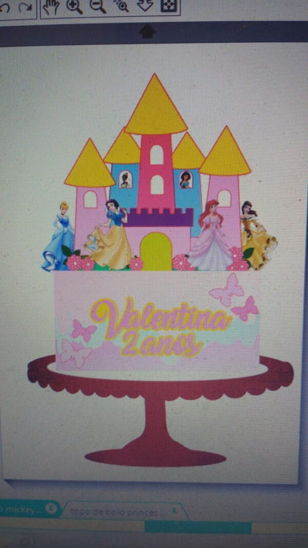 Arquivo Digital Princesas - Studio, pdf e Png