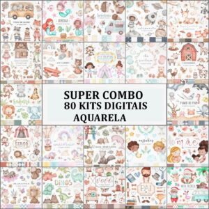 Arquivo Digital: Super Combo com 80 Kits Digitais