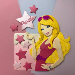 Arquivo Digital Topo Barbie em Camadas