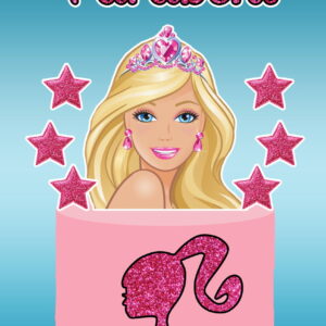Arquivo Digital Topo de Bolo Barbie #2 Pdf/jpg/png