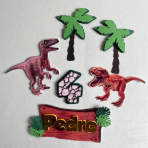 Arquivo Digital Topo de Bolo Dinossauro