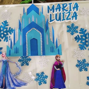 Arquivo Digital Topo de Bolo Frozen 1