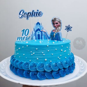 Arquivo Digital Topo de bolo Frozen #3 PDF/JPG