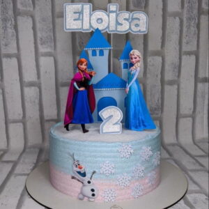 Arquivo Digital Topo De Bolo Frozen E Anna