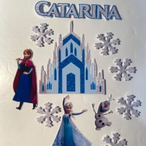 Arquivo Digital Topo de Bolo Frozen