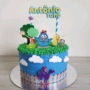 ARQUIVO DIGITAL- Topo de bolo Galinha Pintadinha