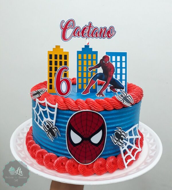 Arquivo Digital Topo de bolo Homem Aranha #7 PDF/JPG