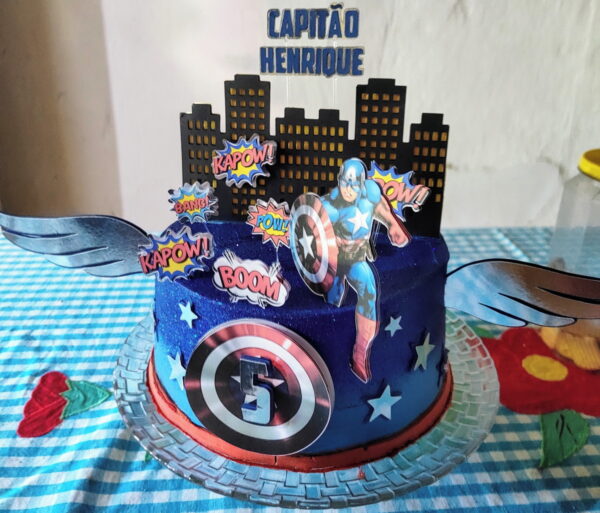 Arquivo Digital Topo de Bolo Homem Aranha