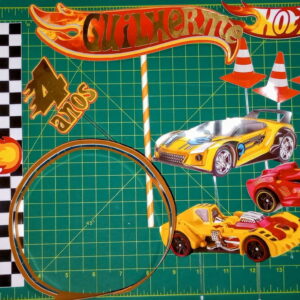 Arquivo Digital Topo de Bolo Hot Wheels