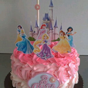 Arquivo de Corte Princesas Topo de Bolo