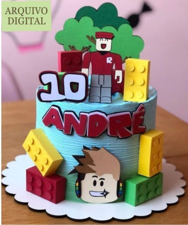 Arquivo Digital Topo de Bolo Roblox