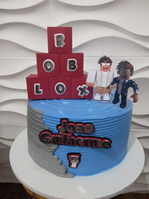 Arquivo digital topo de bolo Roblox