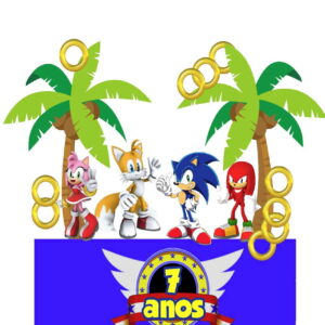 ARQUIVO DIGITAL TOPO DE BOLO SONIC