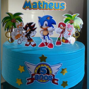 Arquivo Digital Topo de Bolo Sonic