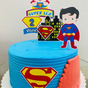 Arquivo Digital Topo de Bolo Super Homem Cute Baby