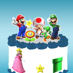 Arquivo digital Topo de bolo Super Mario #3 PDF/JPG