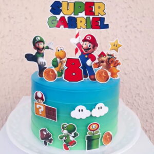 Arquivo Digital Topo de Bolo Super Mario #5 Pdf/jpg/png