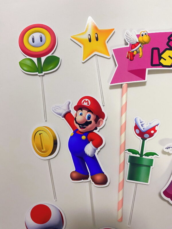Arquivo Digital - Topo de Bolo Super Mario - Image 4
