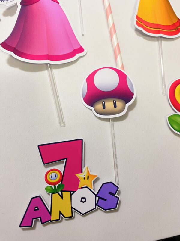Arquivo Digital - Topo de Bolo Super Mario - Image 5