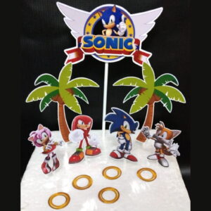 Arquivo Digital Topo De Bolo Tema Sonic