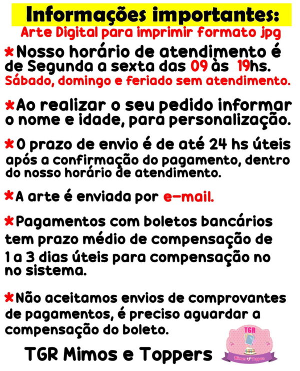 Arte Digital Topo de Bolo Urso Panda Menina 1 p/ imprimi jpg - Imagem 2