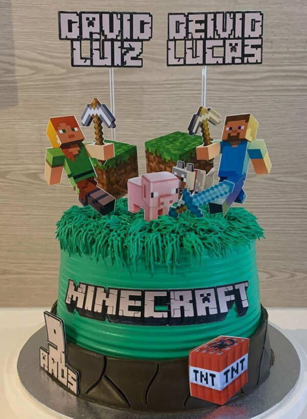 Arquivo Digital Topo Minecraft **promoção**