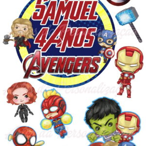 Arquivo Digital Topo Vingadores