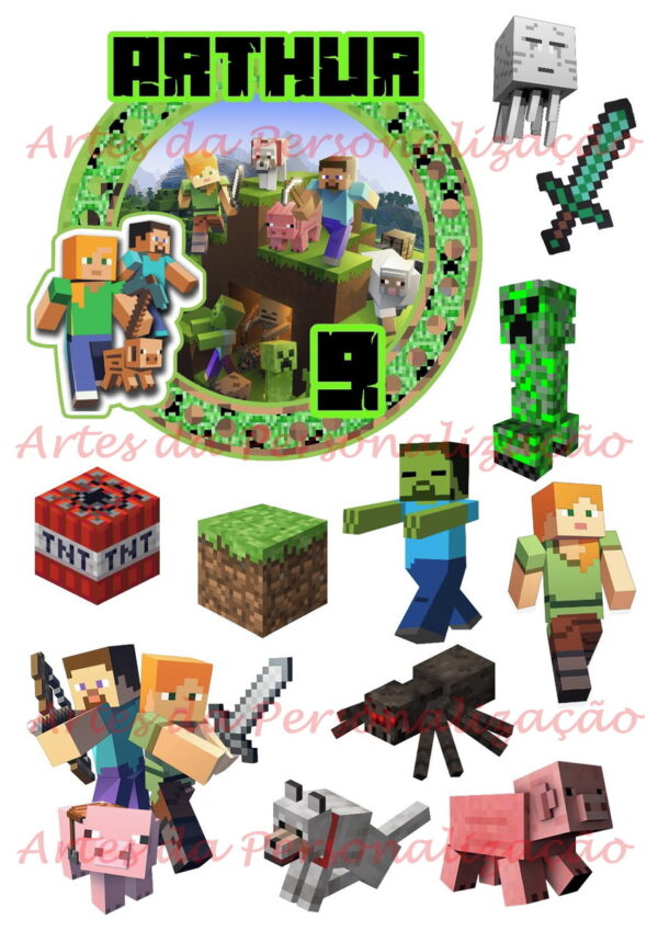 Arquivo Digitall minecraft TOPO