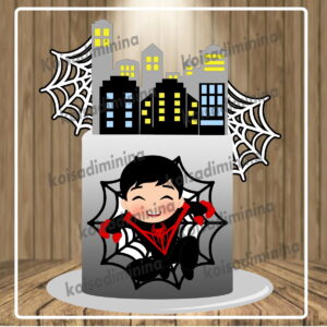 Arquivo em Camadas Homem Aranha Black Cute