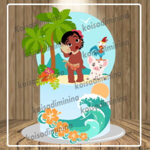 Arquivo em camadas Moana baby
