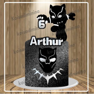 Arquivo Em Camadas Pantera Negra Cute