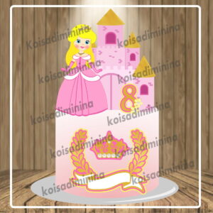 Arquivo em camadas Princesa cute