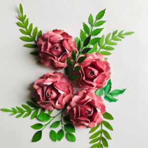 Arquivo Flor Realista para Topo de Bolo