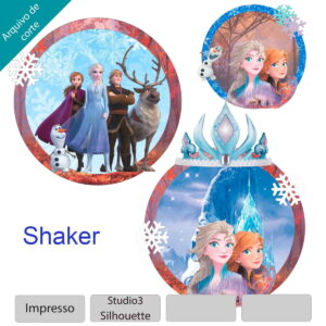 Arquivo para Topo de Bolo Frozen 2 - Shaker +1 tema da loja