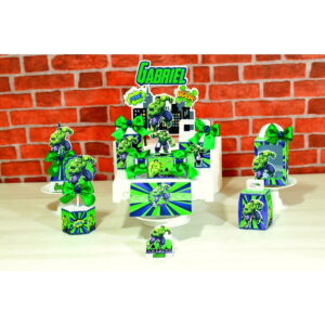 Arquivo Silhouette Kit Festa Hulk